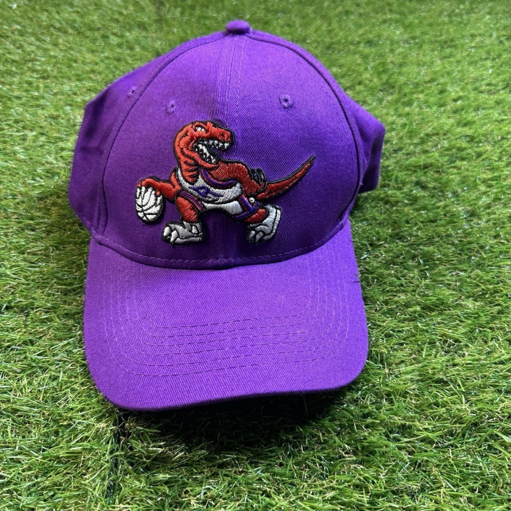Toronto Raptors Hat SnapBack Cap Purple Mitchell And Ness Hardwood Classic Retro